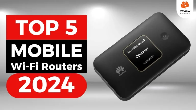Top 5 Best Mobile WiFi Routers for Seamless Connectivity on the Go