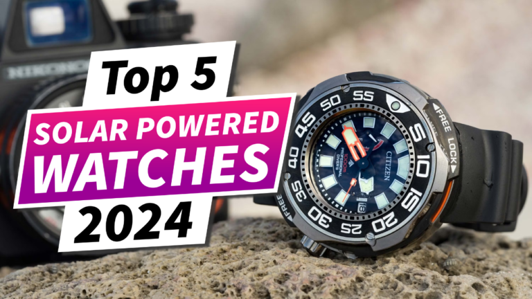 Best Solar Powered Watches in 2024 [Top 5 Picks]