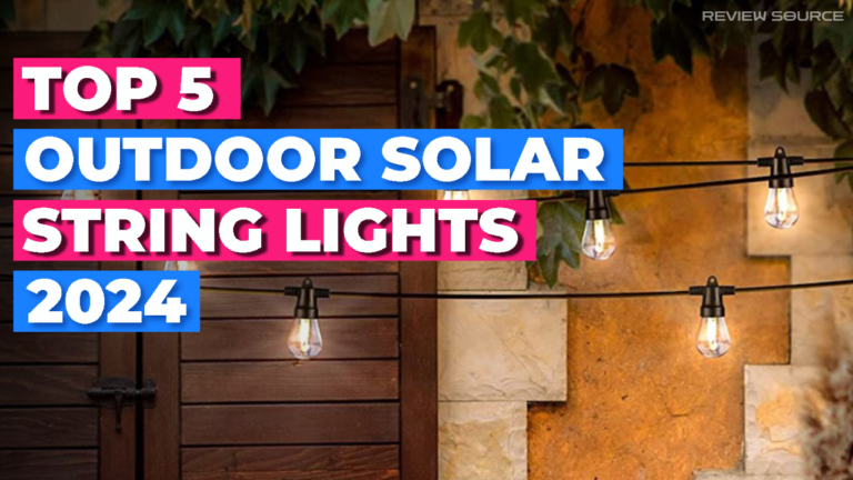 5 Best Outdoor Solar String Lights Review