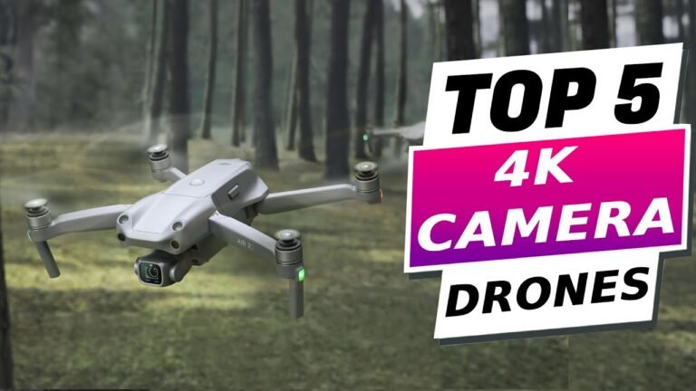 TOP 5 Best 4K Camera Drones In 2024