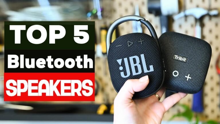 TOP 5 Best Bluetooth Speakers 2024