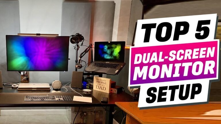 TOP 5 Best Monitor for a Dual Screen Setup 2024