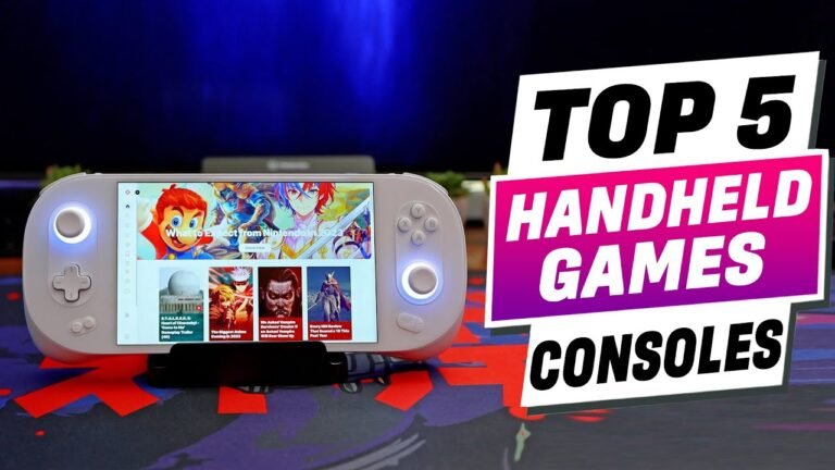 TOP 5 Best Handheld Games Consoles 2024