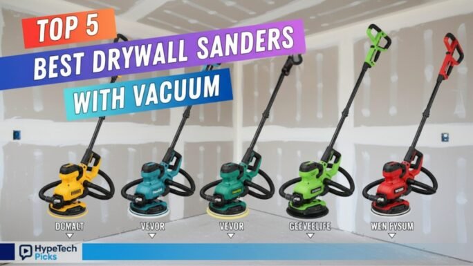 Best Drywall Sanders with Vacuum